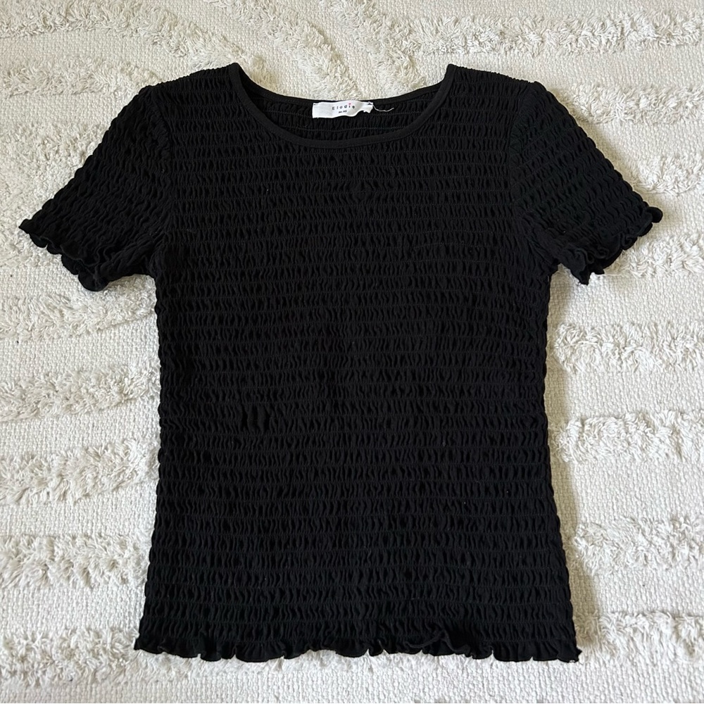 eloidie black ruched top